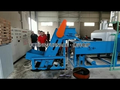 Continuous mesh belt furnace