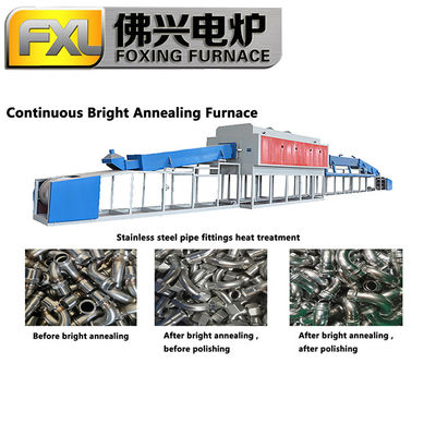 380V 220V Tembaga stainless steel Annealing Furnace Pengolahan panas listrik