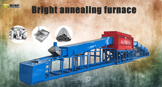 Furnace Material Stainless Steel Stainless Steel Continuous Bright Annealing Furnace for High Precision Temperature Control