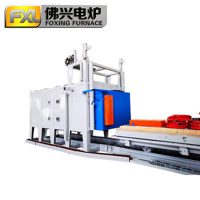 Good price Forced Air Trolley Type Furnace Car Hearth Furnace For Metal Annealing online
