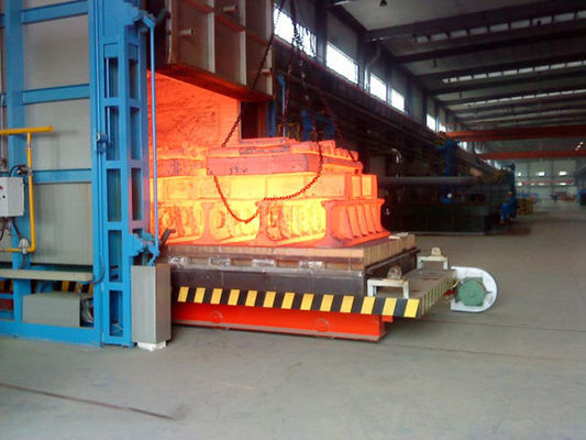Buen precio Tipo de carruaje eléctrico de recocción del horno del hogar tipo de lote para piezas metálicas en línea