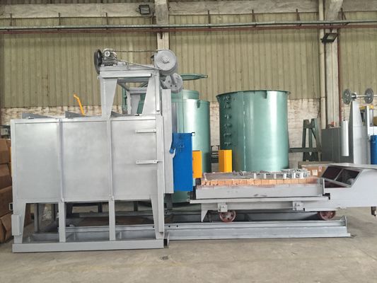 Good price PID Control Trolley Type Furnace Heat Treatment For Metal Hardening Tempering online