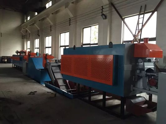 Harga yang bagus Industrial quenching continuous mesh belt furnace heat treatment for spring metal Pengolahan panas untuk logam pegas on line