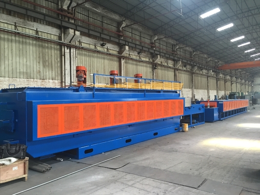 Electric Continuous Mesh Belt Heat Treatment Furnace 21-40m