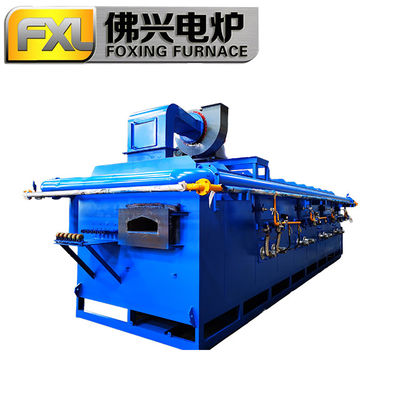 Harga yang bagus Gas Hidrogen Annealing Furnace Pemanasan Kontinyu Untuk Aluminium Stainless Steel Pipe on line