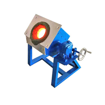 Harga yang bagus Industrial Induction Melting Furnace 10-200KG Kapasitas dengan DSP Full Digit dan kontrol PLC untuk pemanasan tanpa kontak on line